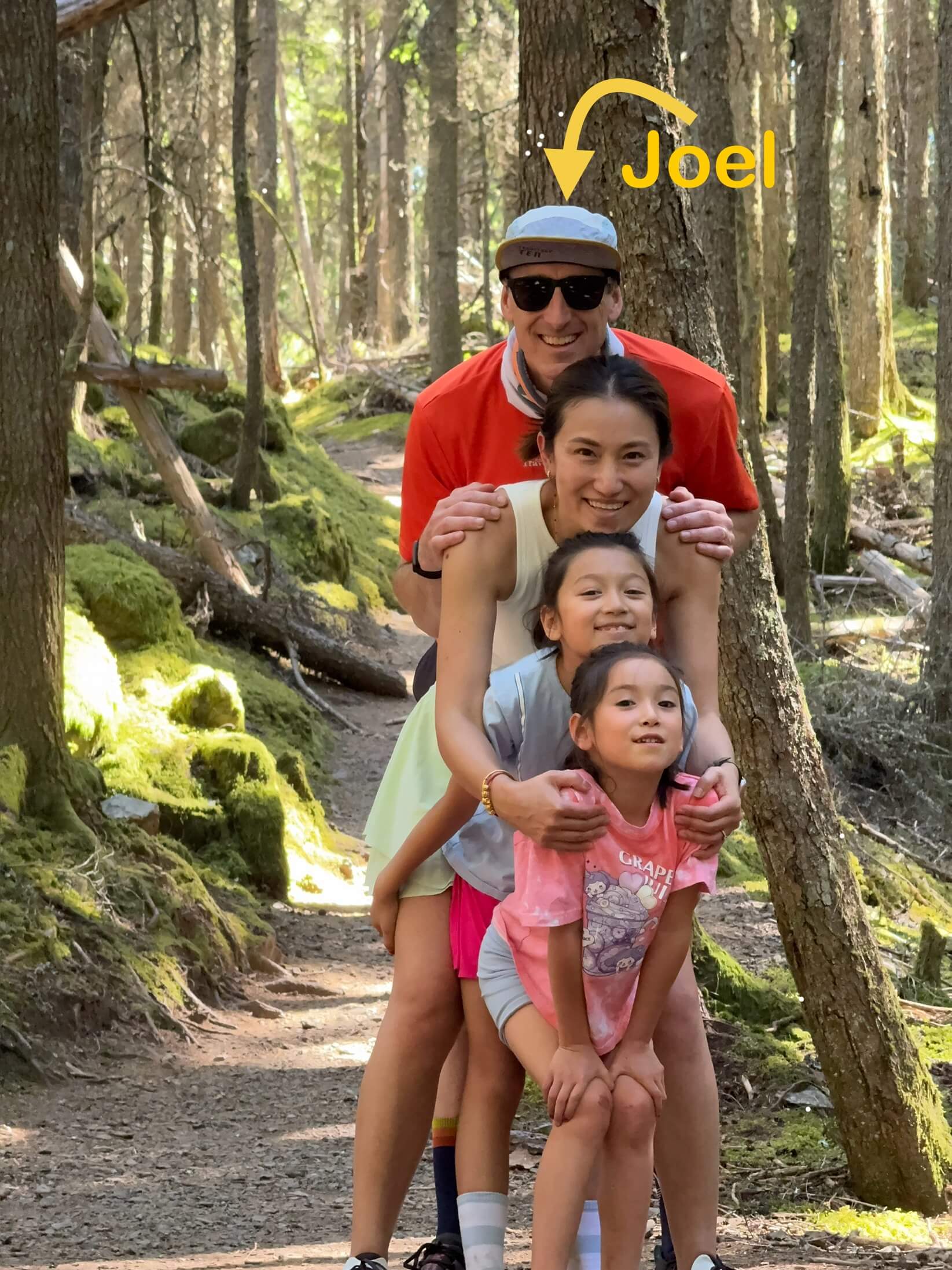 Joel and his family